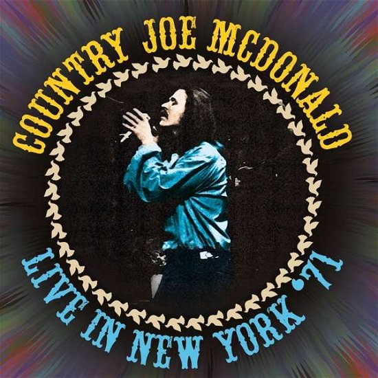 Cover for Country Joe Mcdonald · Live in New York '71 (CD) (2016)