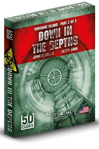 Cover for 50 Clues · Sunshine Island Part 2 - Down In The Depths (en) (sbdk00042) (Toys)