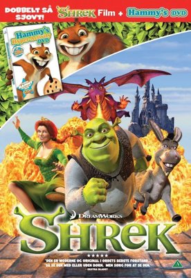 Cover for Shrek (2001) + Hammy's Hyper-activity DVD [DVD] (DVD) (2025)