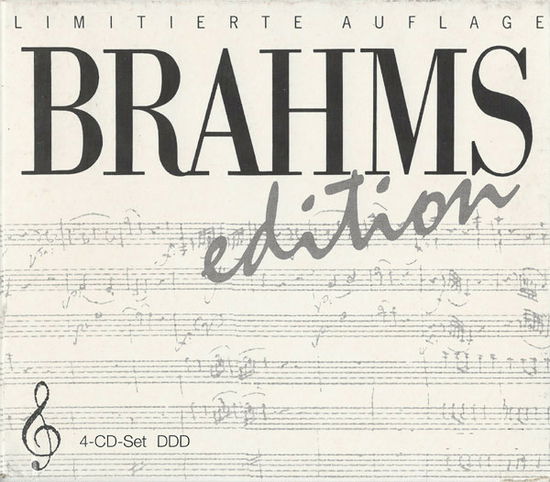 Cover for Brahms · Brahms-Edition (CD) (2000)