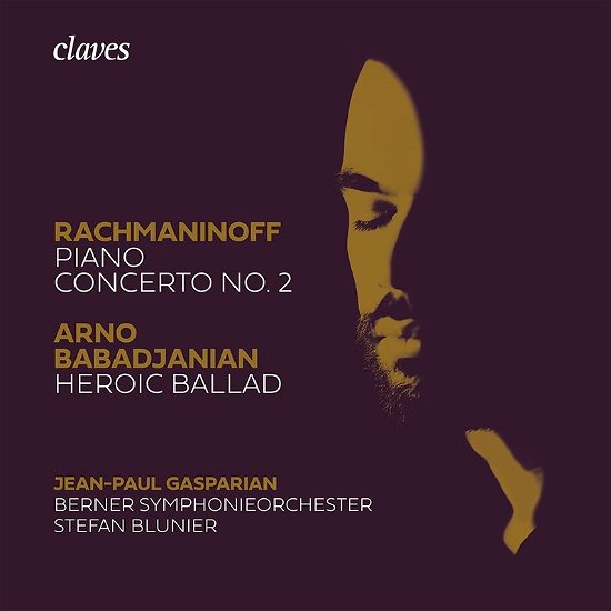 Cover for Jean-paul Gasparian / Berner Symphonieorchester / Stefan Blunier · Rachmaninov: Piano Concerto No 2 / Babadjania: Heroic Ballad (CD) (2022)
