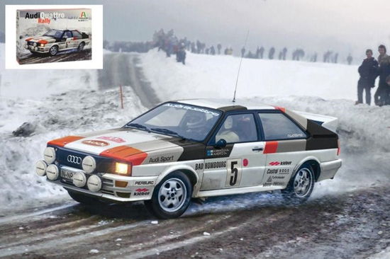Cover for Italeri · 1:24 Audi Quattro Rally (Leksaker)