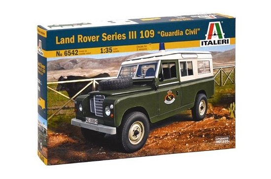 Cover for Italeri · 1:35 Land Rover 109 guardia Civil (Legetøj)