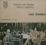 Cover for Franz Liszt  · Soirees De Vienne, Valses Caprices - Balzani Vincenzo Pf (VINIL)