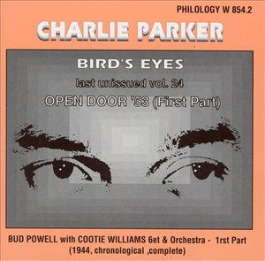 Bird's Eyes Vol.24 - Charlie Parker - Musiikki - PHILOLOGY - 8013284085429 - tiistai 4. tammikuuta 2005