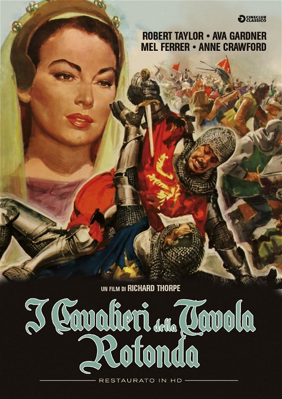 Cover for Cavalieri Della Tavola Rotonda · Cavalieri Della Tavola Rotonda (I) (Restaurato In (DVD) (2019)
