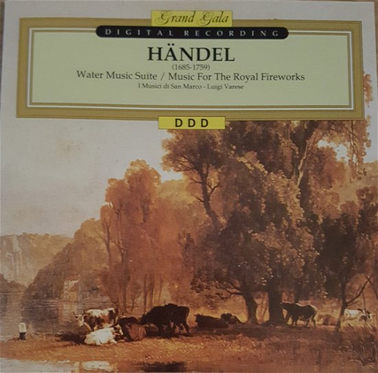 Cover for Georg Friedrich Handel · Georg Friedrich Handel-water Music Suite (CD) (2018)