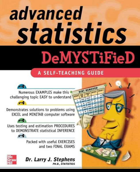 Cover for Larry Stephens · Advanced Statistics Demystified - Demystified (Paperback Book) [Ed edition] (2004)