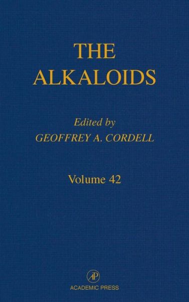 Cover for Geoffrey a Cordell · Chemistry and Pharmacology - The Alkaloids (Inbunden Bok) (1992)