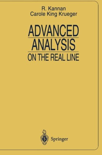 Cover for Carole K. Krueger · Advanced Analysis: on the Real Line (Universitext) (Paperback Book) [Softcover Reprint of the Original 1st Ed. 1996 edition] (1996)