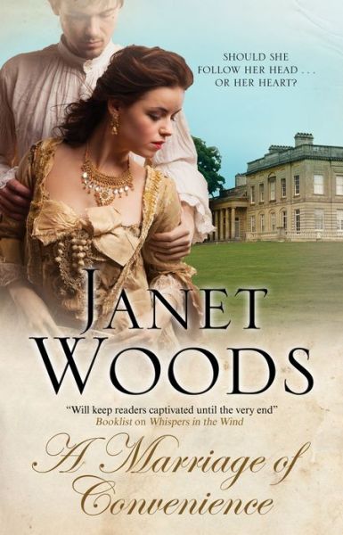 Cover for Janet Woods · A Marriage of Convenience (Hardcover Book) [Main - Large Print edition] (2019)