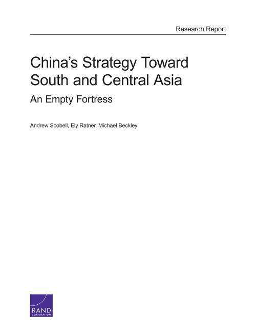 Cover for Andrew Scobell · China's Strategy Toward South and Central Asia: An Empty Fortress (Paperback Book) (2014)