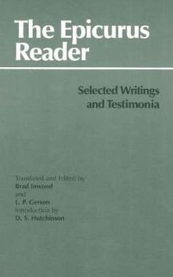 Cover for Epicurus · The Epicurus Reader: Selected Writings and Testimonia (Inbunden Bok) (1994)