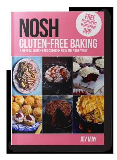 NOSH Gluten-Free Baking: Another No Fuss, Gluten-Free Cookbook from the NOSH Family - NOSH - Joy May - Książki - inTRADE(GB) Ltd - 9780956746429 - 18 czerwca 2021