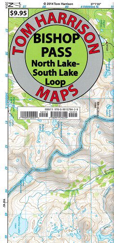 Cover for Tom Harrison · Bishop Pass Trail Map (Ca) (Tom Harrison Maps) (Map) (2014)