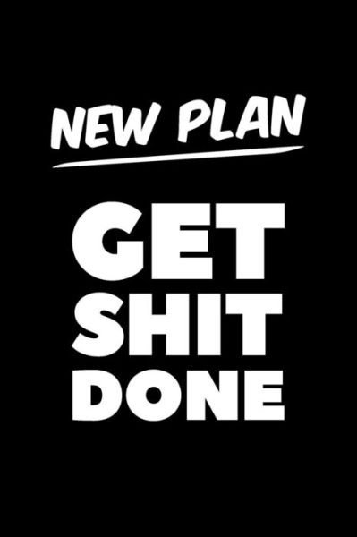 Cover for Swearworks · New Plan Get Shit Done (Taschenbuch) (2019)