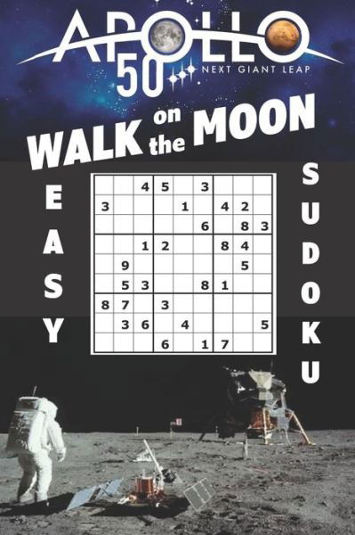 Cover for I Love Sudoku · Walk on the Moon Easy Sudoku (Paperback Book) (2019)