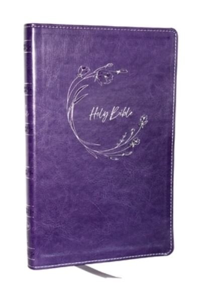 Cover for Thomas Nelson · NKJV Holy Bible, Ultra Thinline, Purple Leathersoft, Red Letter, Comfort Print (Leather Book) (2024)