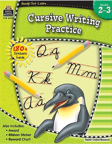 Cover for Teacher Created Resources Staff · Ready-set-learn: Cursive Writing Practice Grd 2-3 (Paperback Bog) (2007)