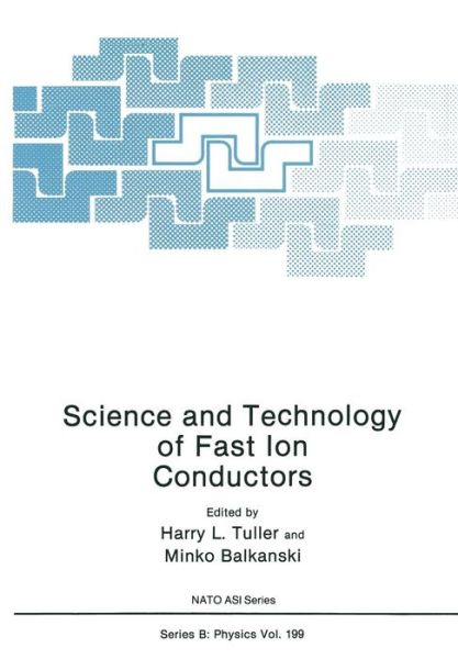 Cover for Harry L Tuller · Science and Technology of Fast Ion Conductors - NATO Science Series B (Paperback Book) (2011)