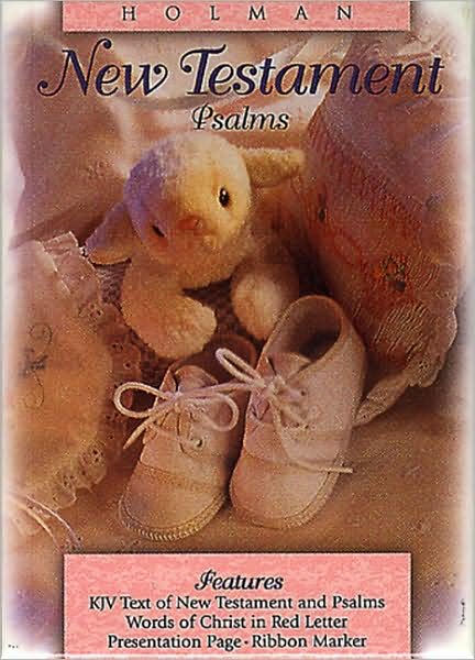 Cover for Bible · Bible Kjv Babys New Testament &amp; Psalms Pink (Paperback Book) (1994)