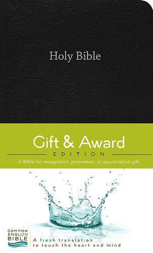 Cover for Common English Bible · Ceb Common English Bible Gift &amp; Award Black Red Letter Edition (Läderbok) (2014)