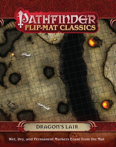 Pathfinder Flip-Mat Classics: Dragon’s Lair - Jason A. Engle - Brettspill - Paizo Publishing, LLC - 9781640781429 - 16. juli 2019