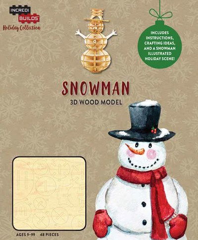 Cover for Incredibuilds · IncrediBuilds Holiday Collection: Snowman - Incredibuilds (Book) (2018)