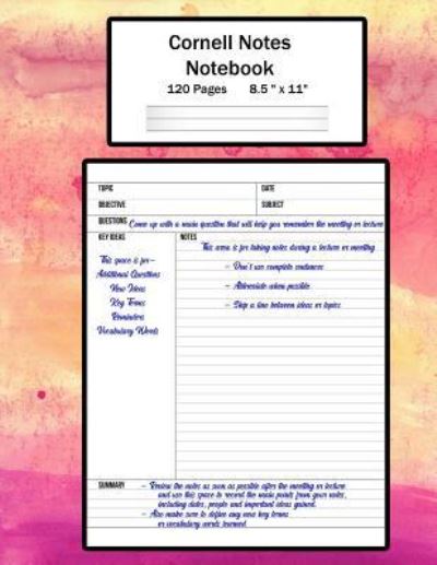 Cover for Cricket Creek Creatives · Cornell Notes Notebook (Paperback Book) (2018)