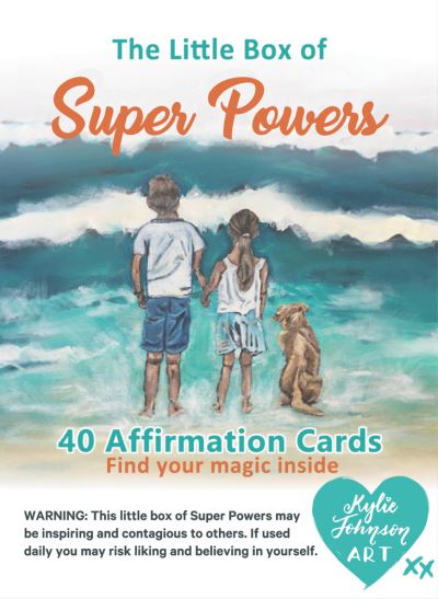 Cover for Kylie Johnson · The Little Box of Super Powers: Find your magic inside (Flashcards) (2023)