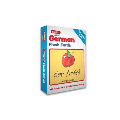 Cover for Berlitz Publishing · Berlitz German Flash Cards - Berlitz Flashcards (Flashcards) [3 Revised edition] (2021)