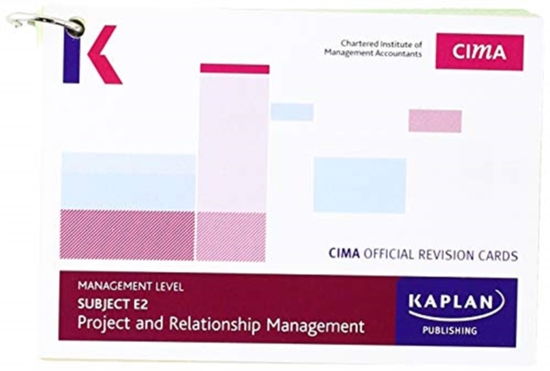 Cover for Kaplan Publishing · E2 Project and Relationship Management - Revision Cards (Paperback Book) (2017)