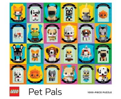 LEGO Pet Pals 1000-Piece Puzzle - Lego - Jogo de tabuleiro - Chronicle Books - 9781797227429 - 14 de março de 2024