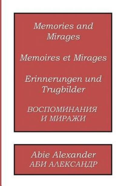 Cover for Mary Guibert · Memories and Mirages (Paperback Bog) (2019)