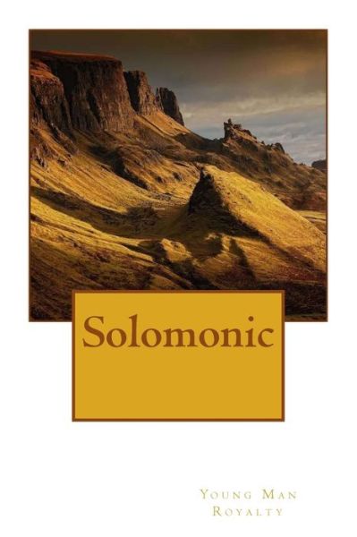 Cover for Young Man Royalty · Solomonic (Paperback Book) (2017)