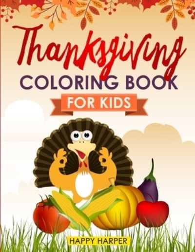 Cover for Harper Hall · Thanksgiving Coloring Book (Pocketbok) (2019)