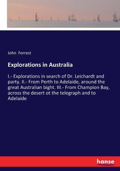 Cover for Forrest · Explorations in Australia (Book) (2017)