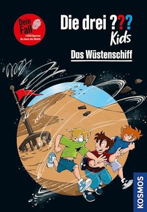 Die drei ??? Kids Dein Fall, Das Wüstenschiff - Boris Pfeiffer - Bøker - Kosmos - 9783440176429 - 17. februar 2023