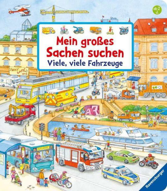 Cover for Susanne Gernhäuser · Mein großes Sachen suchen: Viele, viele Fahrzeuge (Toys)