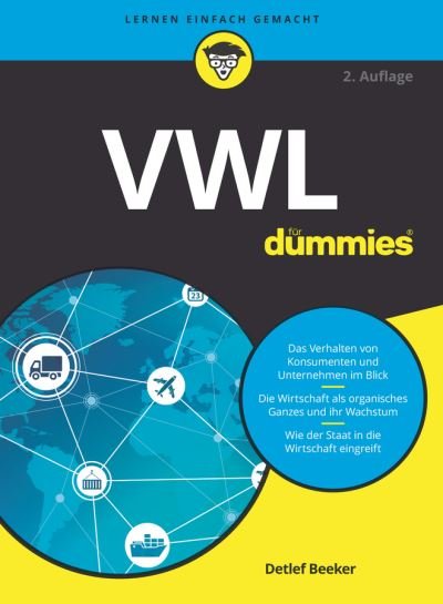 Cover for Detlef Beeker · VWL fur Dummies - Fur Dummies (Pocketbok) [2. Auflage edition] (2023)
