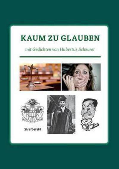 Cover for Scheurer · Kaum zu glauben (Book) (2016)