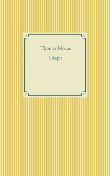 Cover for Thomas Morus · Utopia (Paperback Book) (2020)
