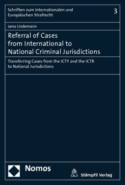 Cover for Lindemann · Referral of Cases from Intern (Bok) (2013)