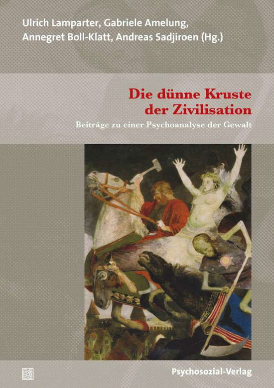 Cover for Ulrich Lamparter · Die dünne Kruste der Zivilisation (Paperback Book) (2021)