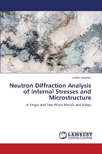 Cover for Vadim Davydov · Neutron Diffraction Analysis of Internal Stresses and Microstructure: in Single and Two Phase Metals and Alloys (Paperback Book) (2013)