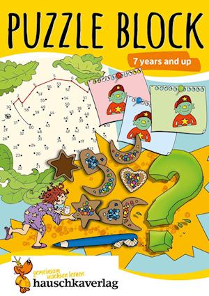 Cover for Agnes Spiecker · Puzzle Activity Book from 7 Years: Colourful Preschool Activity Books with Puzzle Fun - Labyrinth, Sudoku, Search and Find Books for Children, Promotes Concentration &amp; Logical Thinking (Book) (2021)