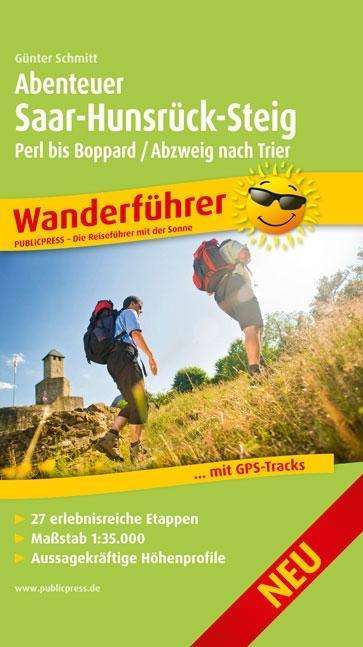 Cover for Schmitt · Adventure Saar-Hunsruck-Steig, Perl to Boppard / junction Trier (Map) (2015)