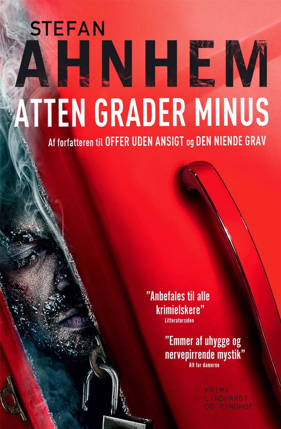 Cover for Stefan Ahnhem · Fabian Risk-serien: Atten grader minus (Paperback Book) [3rd edition] (2018)