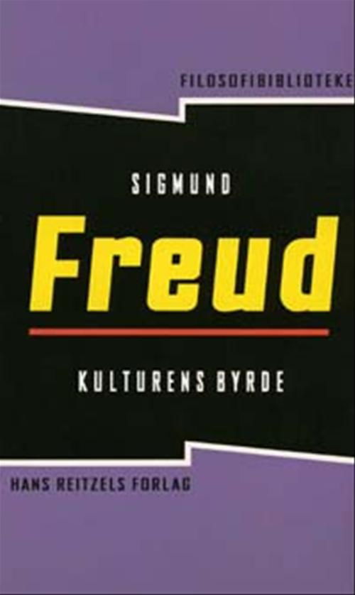 Cover for Sigmund Freud · Kulturens byrde (Sewn Spine Book) [3. Painos] (1999)