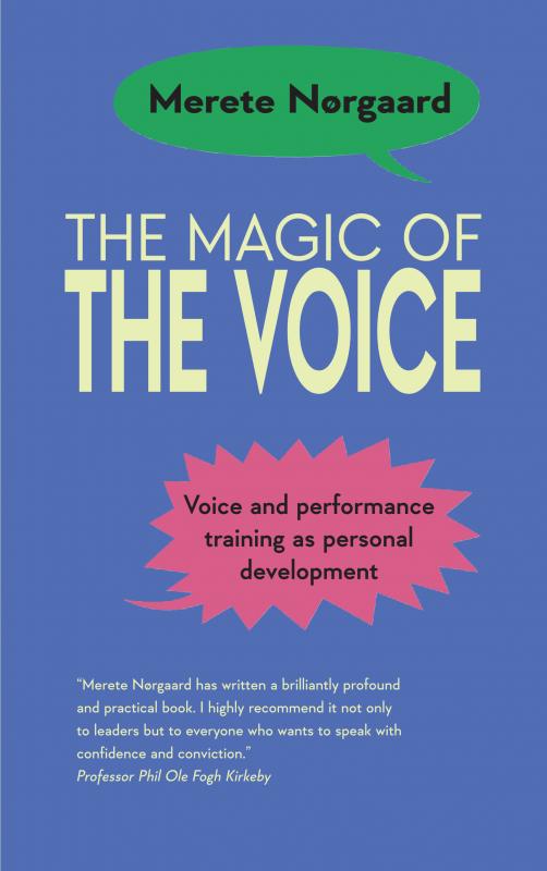 Cover for Merete Nørgaard · The magic of the voice (Paperback Book) (2022)